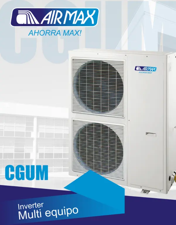 Airmax CGUM inverter Multi equipo