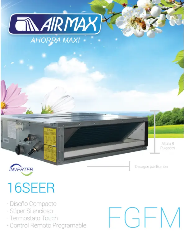 Airmax sistema FGFM 16 16 SEER