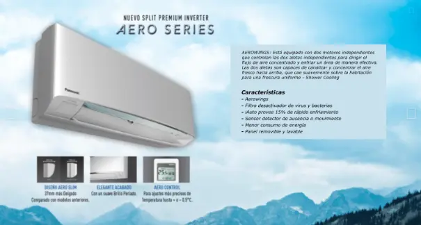 Panasonic - Aire Acondicionaod split premium inverter